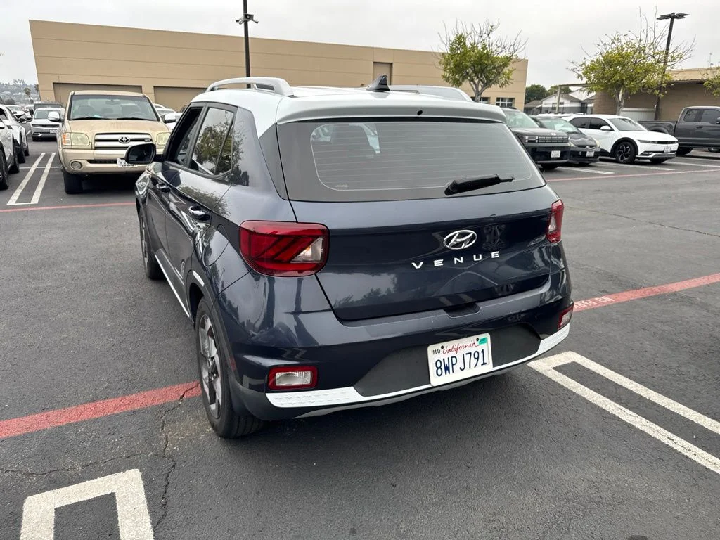 Used 2021 Blue Hyundai Denim image 2