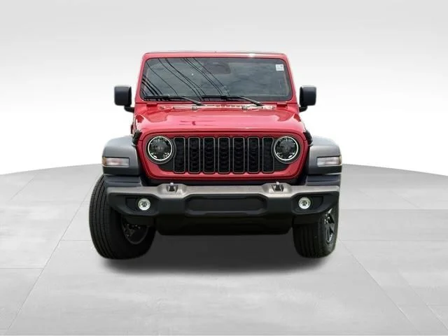 New 2026 Firecracker Red Clear-Coat Exterior Paint Jeep Sport S image 3