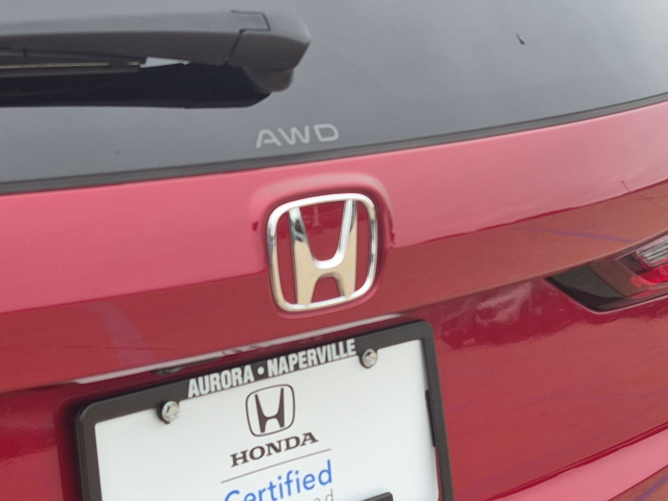 Certified Used 2026 Radiant Red Metallic Honda TrailSport AWD image 29