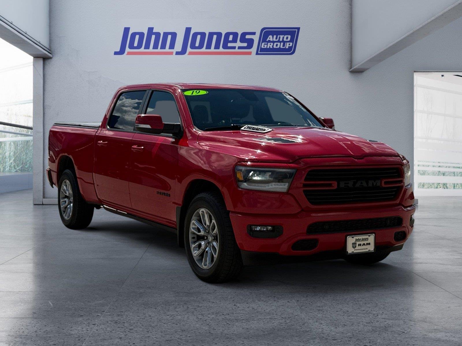 Used 2019 Flame Red Ram Sport image 7