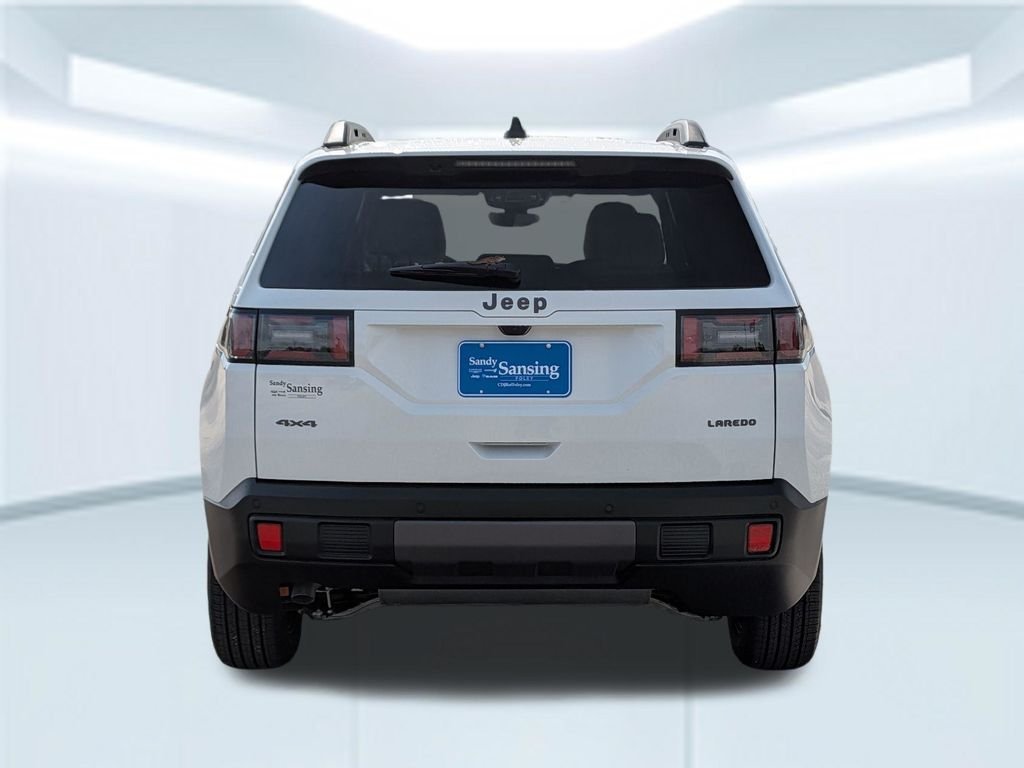 New 2026 Bright White Clear-Coat Exterior Paint Jeep Laredo image 6