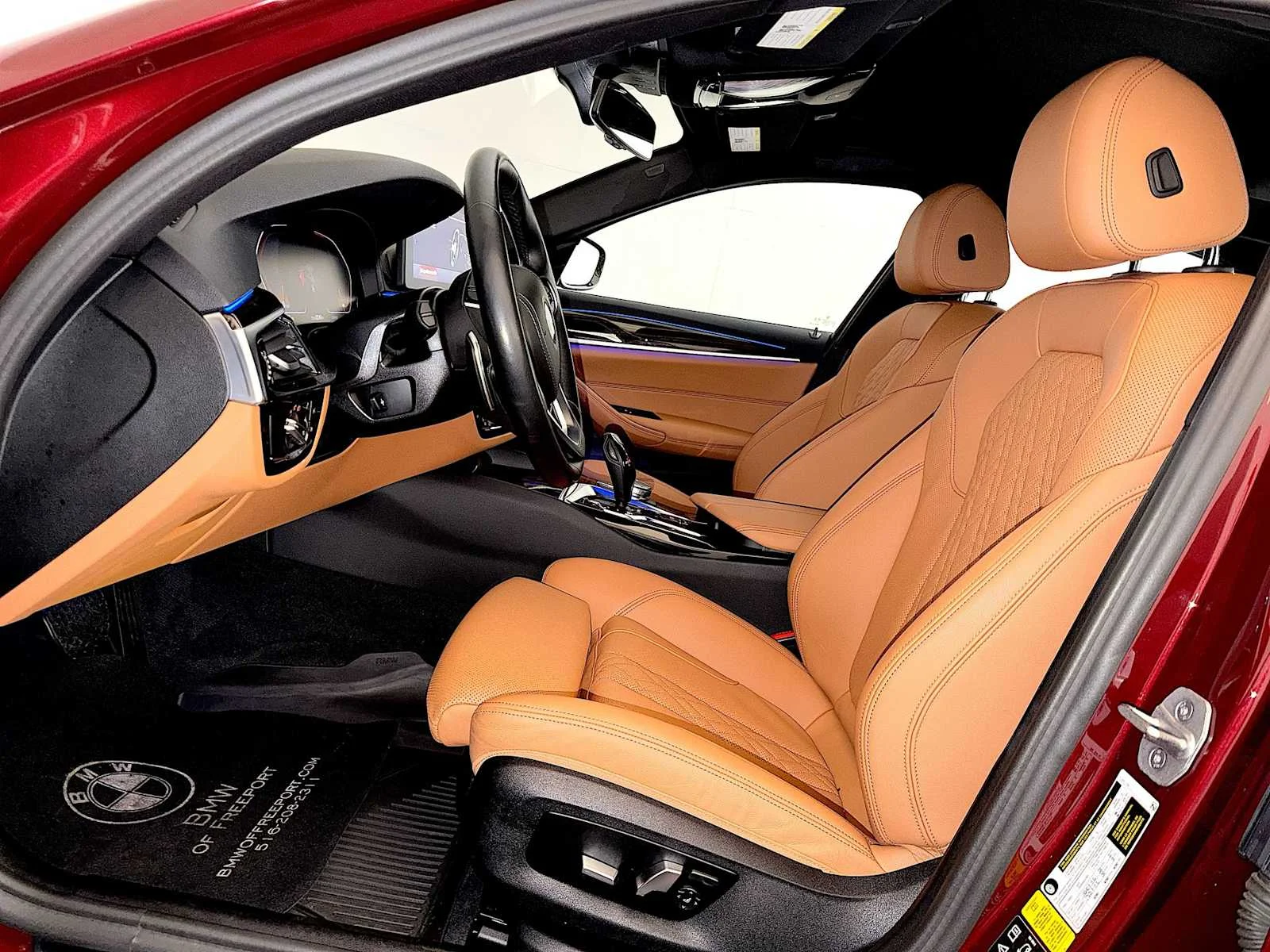 Used 2023 Aventurin Red Metallic BMW 530i xDrive image 9