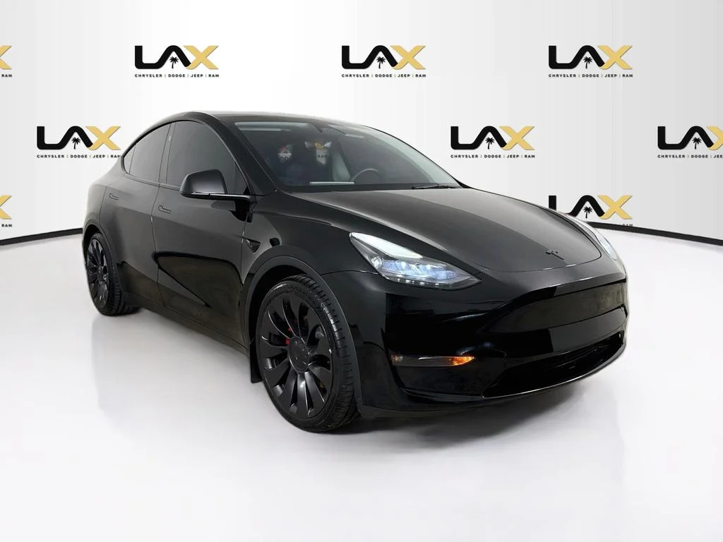 Used 2023 Black Tesla Performance image 30