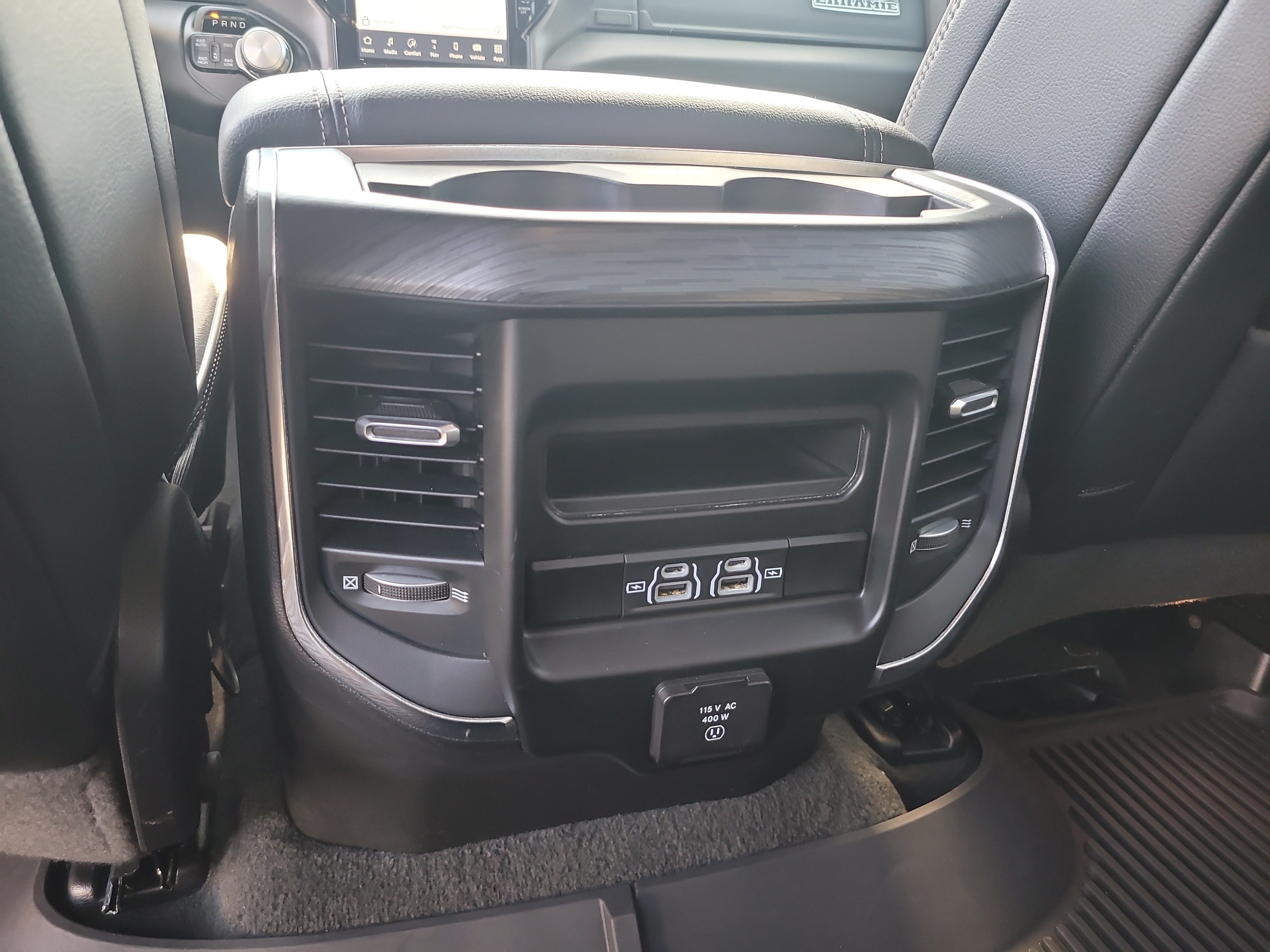 Used 2023 Diamond Black Crystal Pearlcoat Ram Laramie image 14