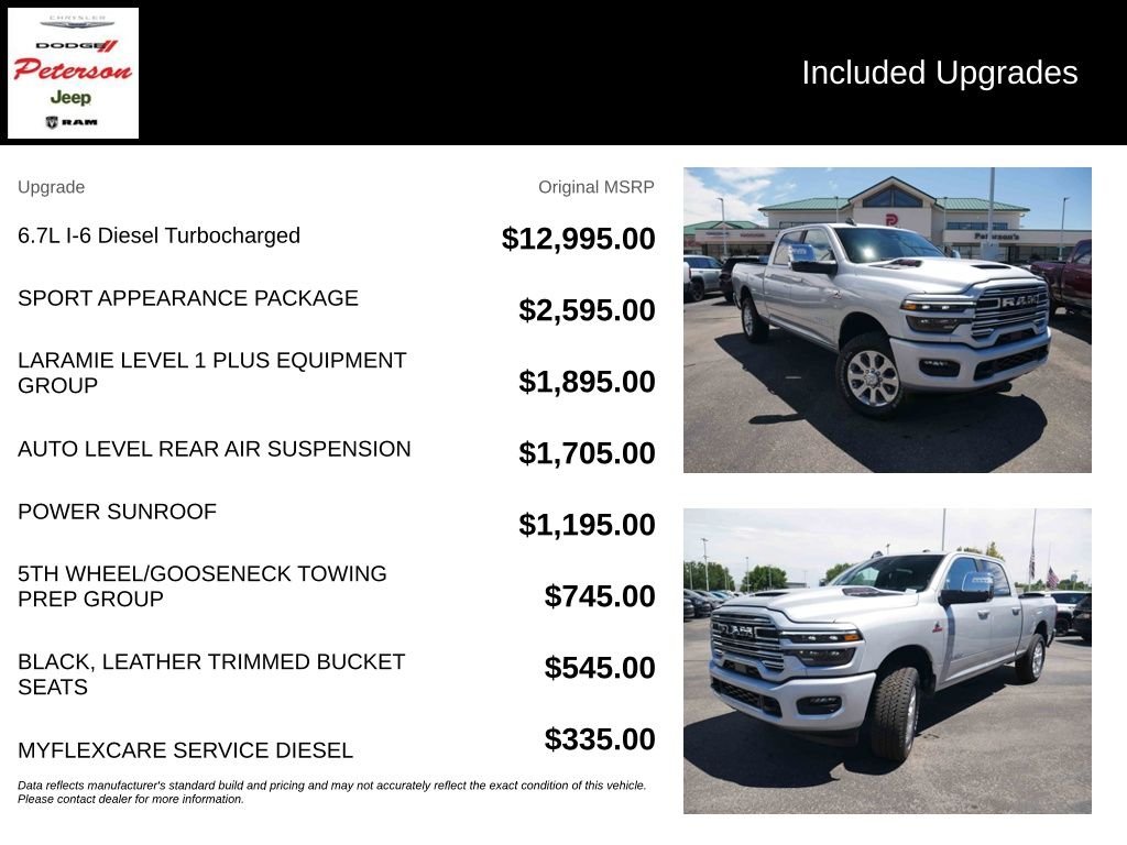 New 2026 Silver-Zynith Exterior Paint RAM LARAMIE image 13