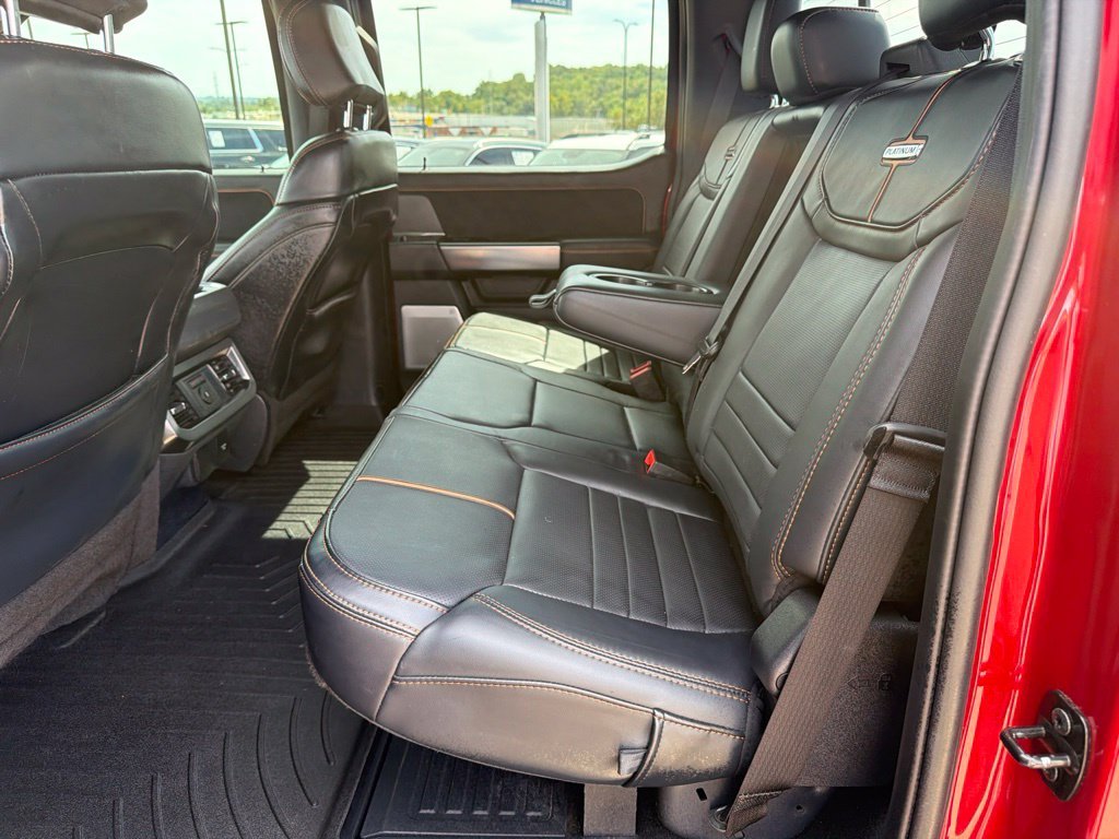 Used 2024 Red Metallic Ford Platinum image 25