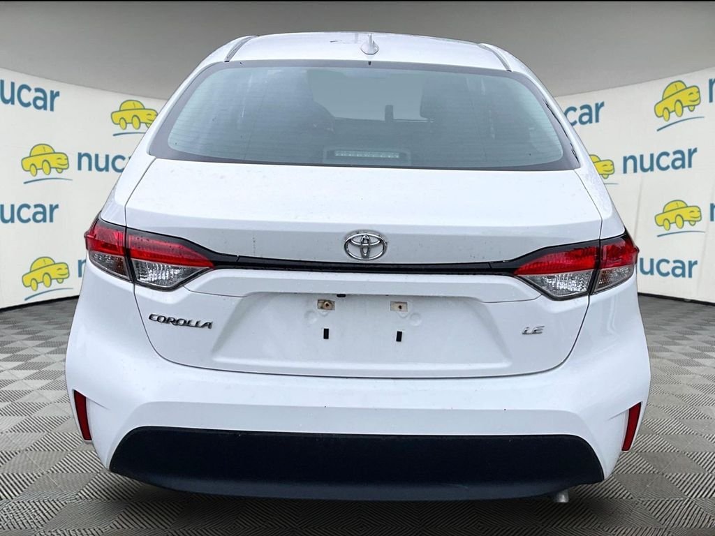 Used 2024 White Toyota LE image 3