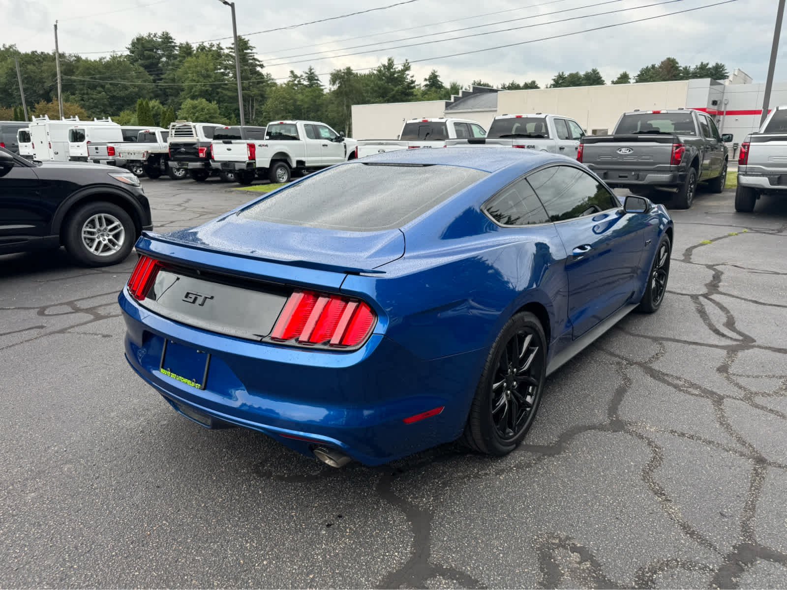Certified Used 2017 Lightning Blue Ford GT image 6