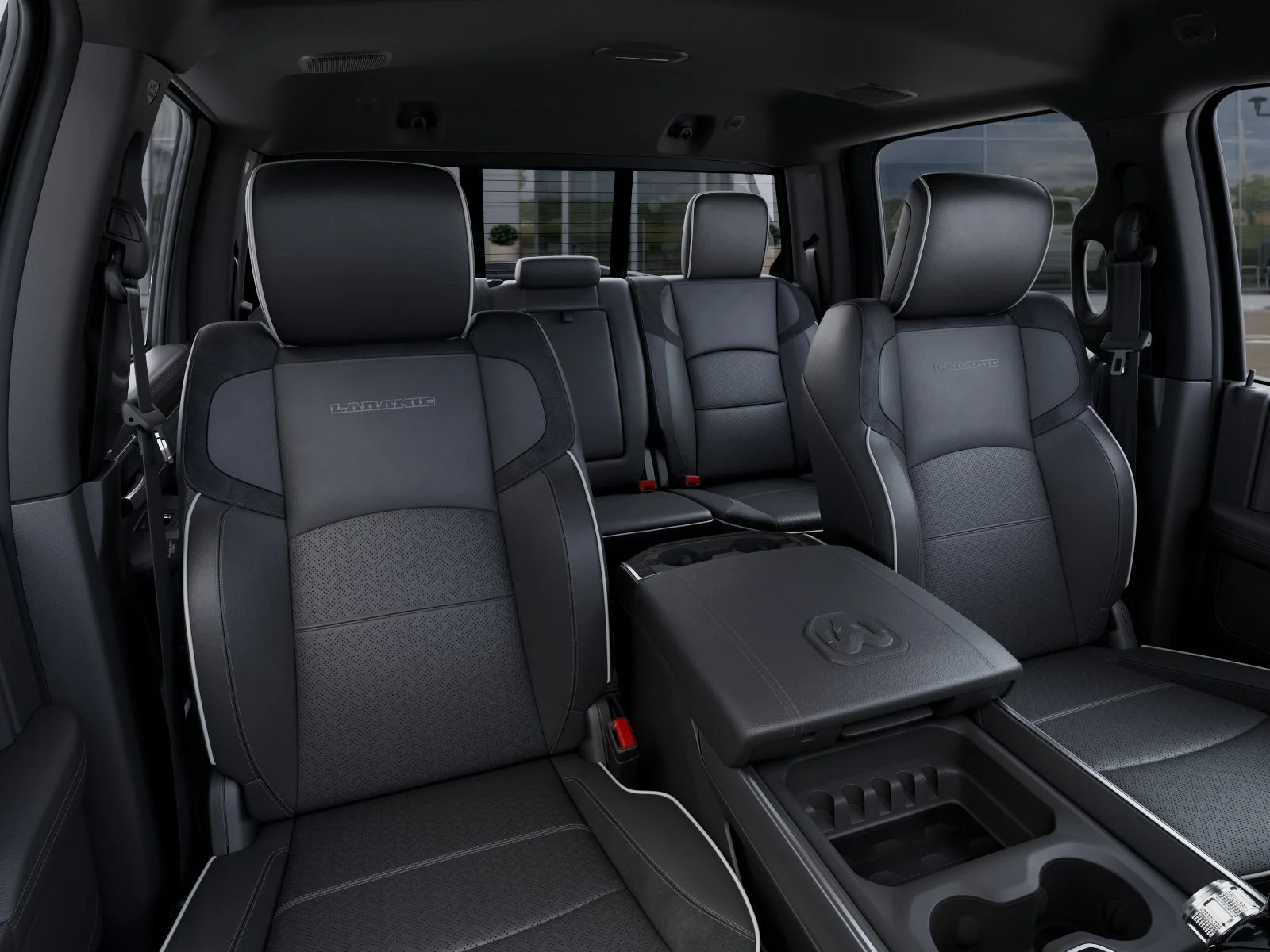 New 2026 Diamond Black Crystal Pearl-Coat Exterior Paint RAM Laramie image 49