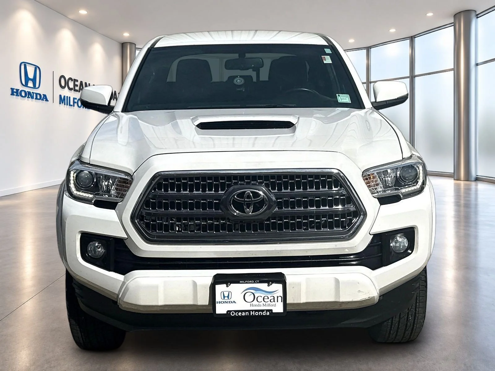 Used 2016 Super White Toyota TRD Sport image 2