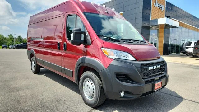 New 2026 Deep Cherry Red Crystal Pearl-Coat Exterior Paint RAM High Roof image 20