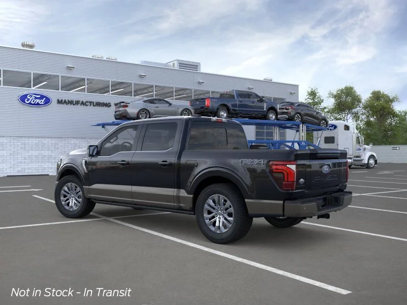 New 2026 Agate Black Metallic Ford King Ranch image 4