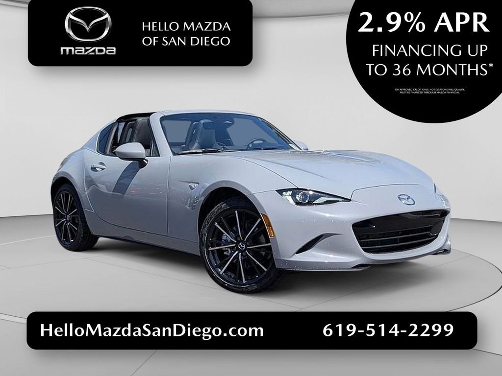 New 2026 Aero Gray Metallic Mazda Grand Touring image 1