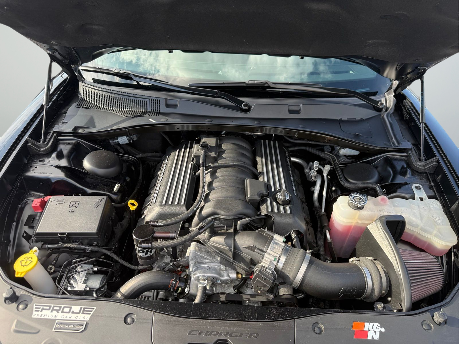 Used 2021 Pitch Black Clearcoat Dodge R/T Scat Pack Widebody image 27