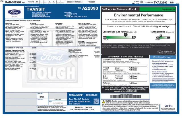 New 2026 Oxford White Ford Base image 32