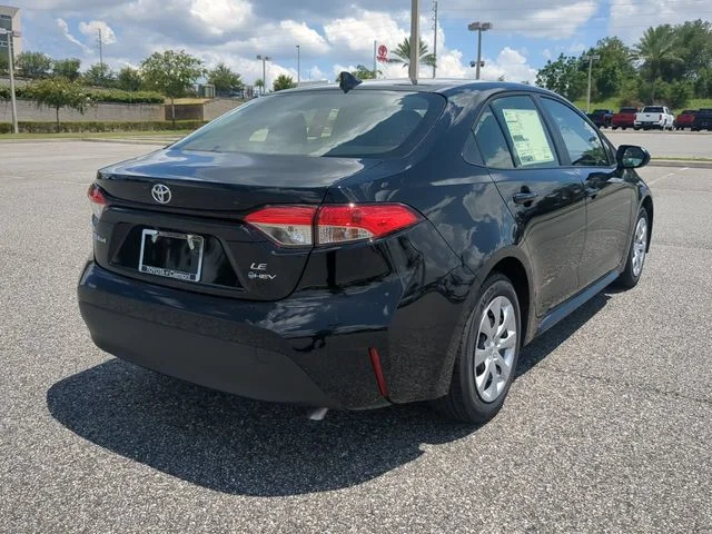 New 2026 Midnight Black Metallic Toyota Hybrid LE image 4