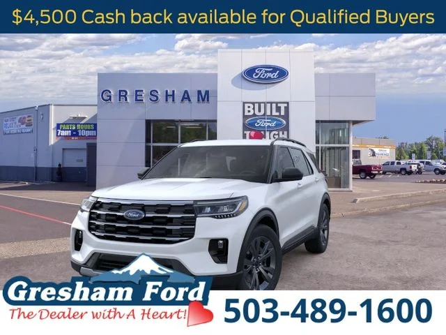 New 2026 Star White Metallic Tri-Coat Ford Active image 2