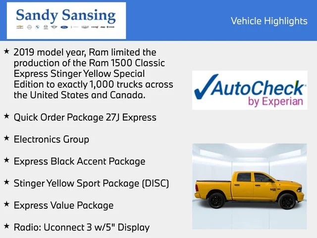 Used 2019 Yellow Ram Express image 7