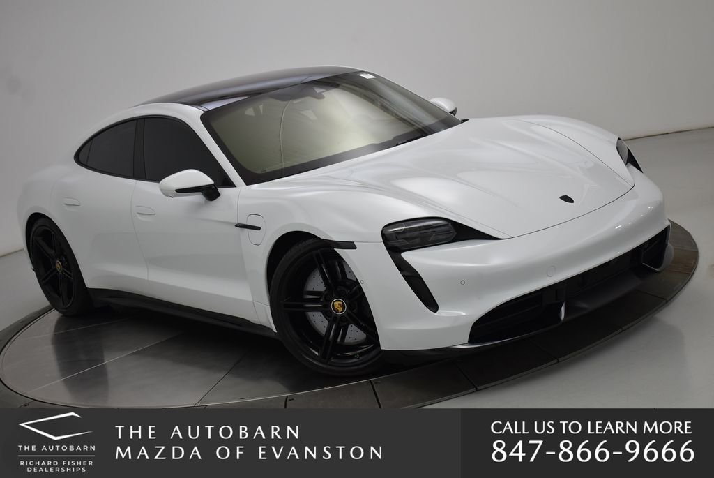 Used 2022 Porsche Taycan Turbo S with VIN WP0AC2Y13NSA54220 for sale in Evanston, IL