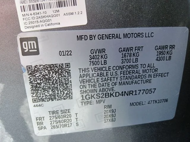 Certified Used 2022 Gray GMC SLT image 37