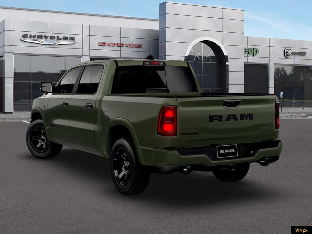 New 2026 Serrano-Green Metallic Exterior Paint RAM Big Horn/Lone Star image 4