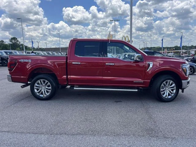 Certified Used 2025 Red Ford Lariat image 2