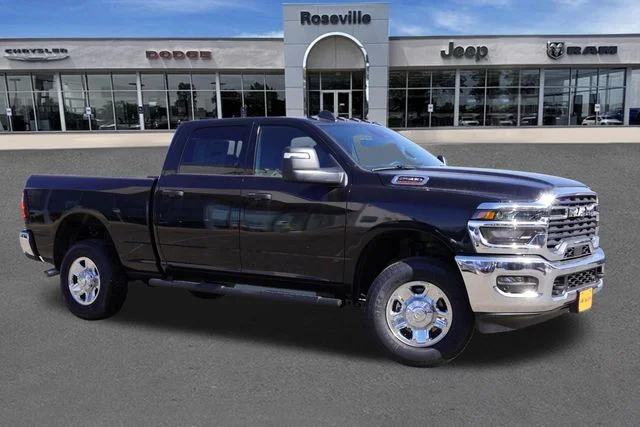 New 2026 Diamond Black Crystal Pearlcoat RAM Tradesman image 2