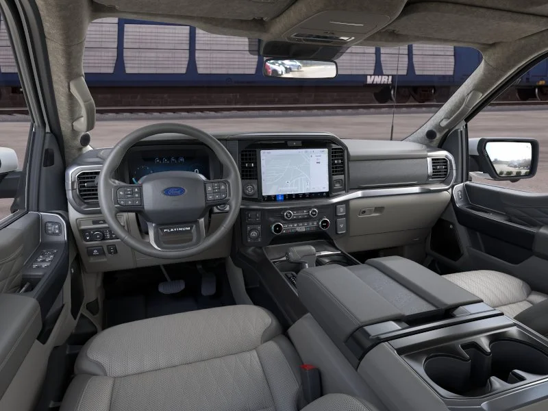 New 2026 Star White Metallic Tri-Coat Ford Platinum® image 9