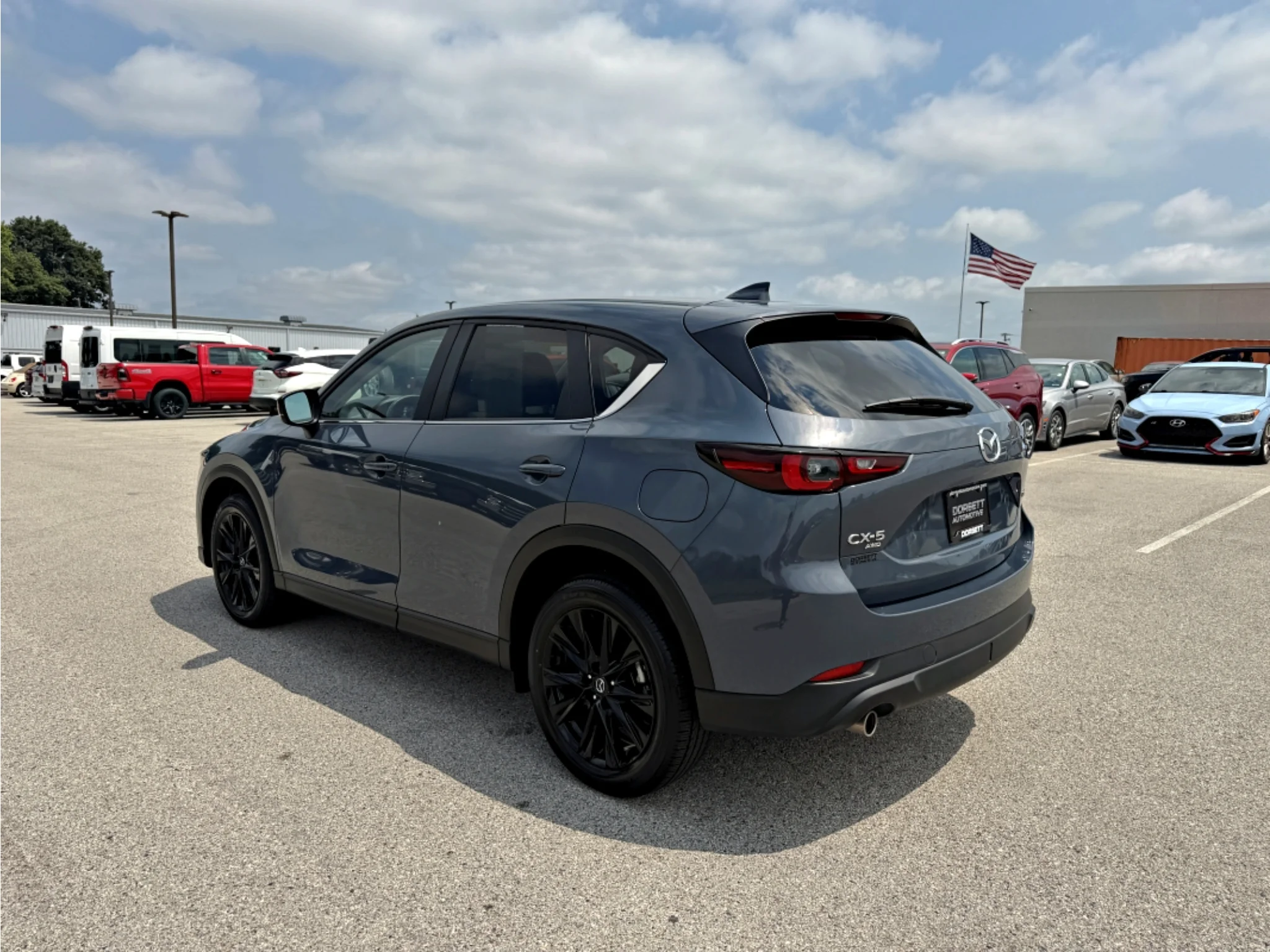 Used 2025 Polymetal Gray Metallic Mazda 2.5 S Carbon Edition image 8