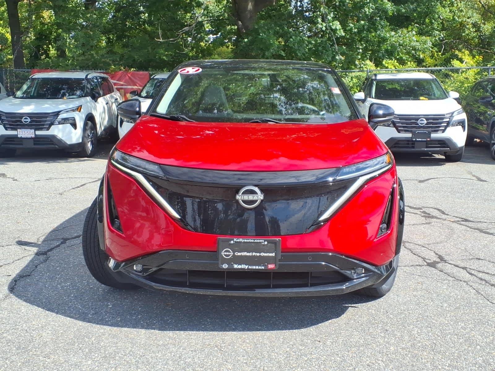 Certified 2024 Nissan ARIYA Platinum+ with VIN JN1DF0CD4RM731151 for sale in Woburn, MA