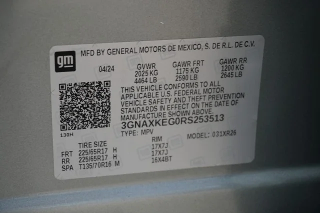 Used 2024 Sterling Gray Metallic Chevrolet LT image 34