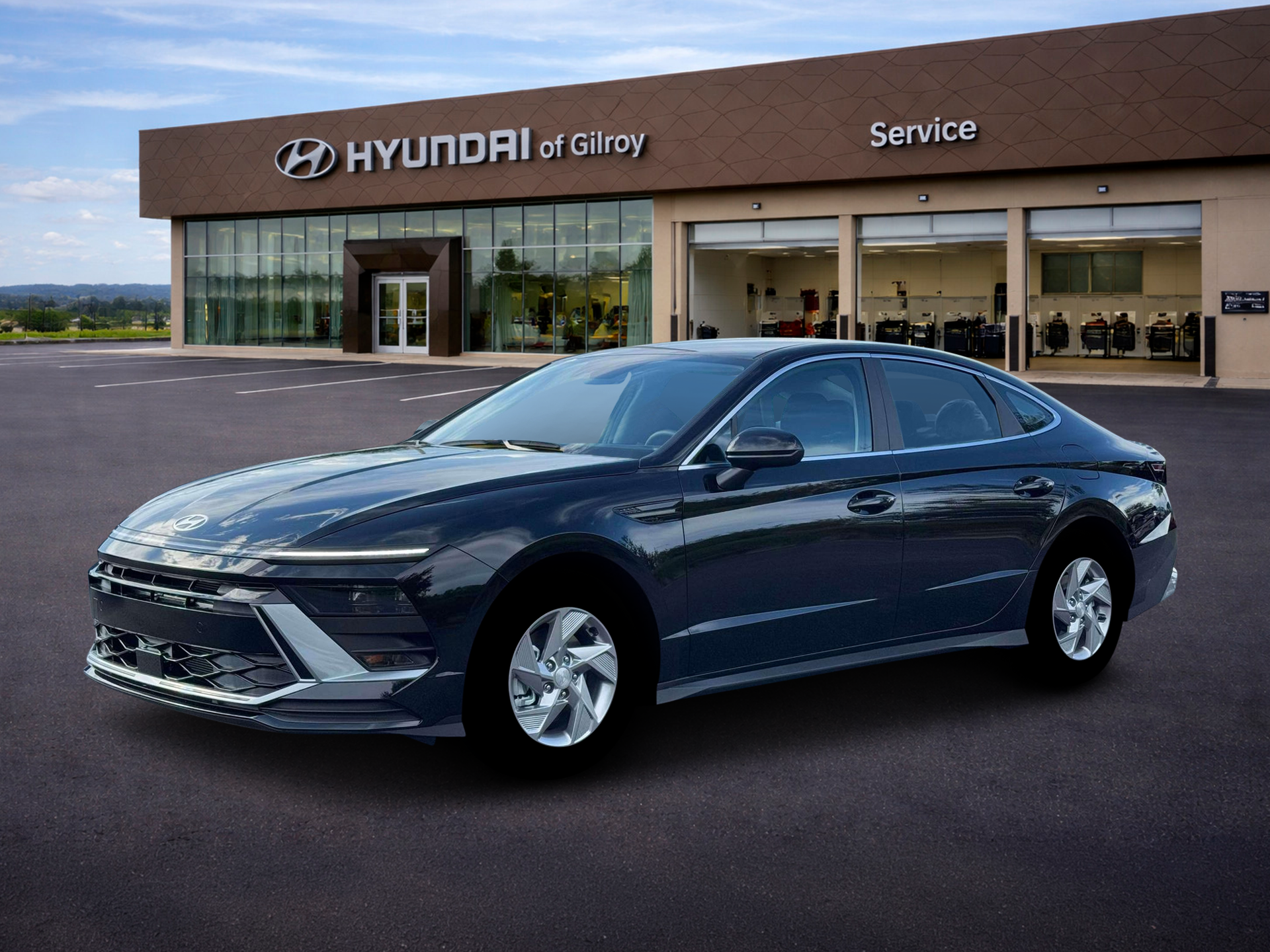 New 2026 Black Hyundai SE image 2