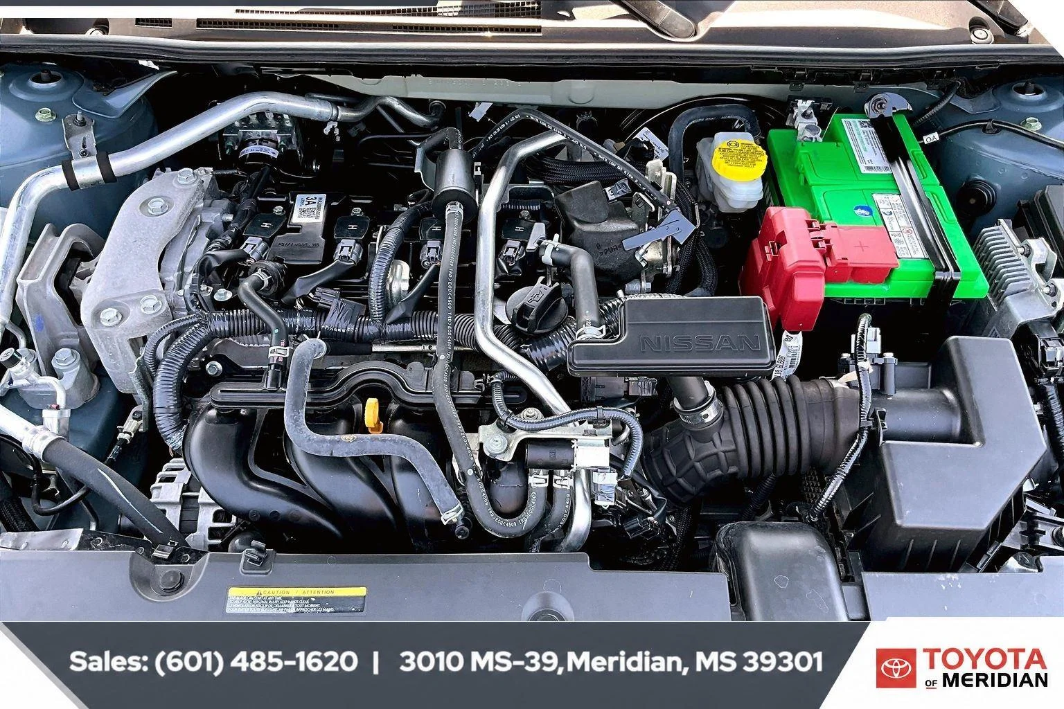 Used 2025 Atlantic Gray Metallic Nissan SV image 8