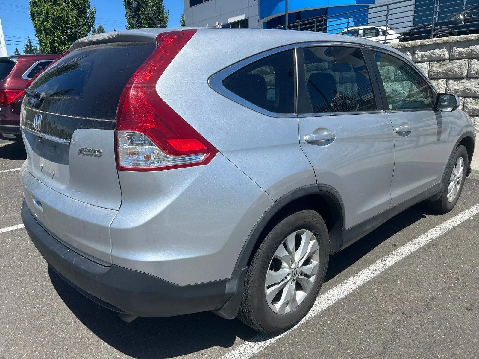 Used 2014 Alabaster Silver Metallic Honda EX image 17