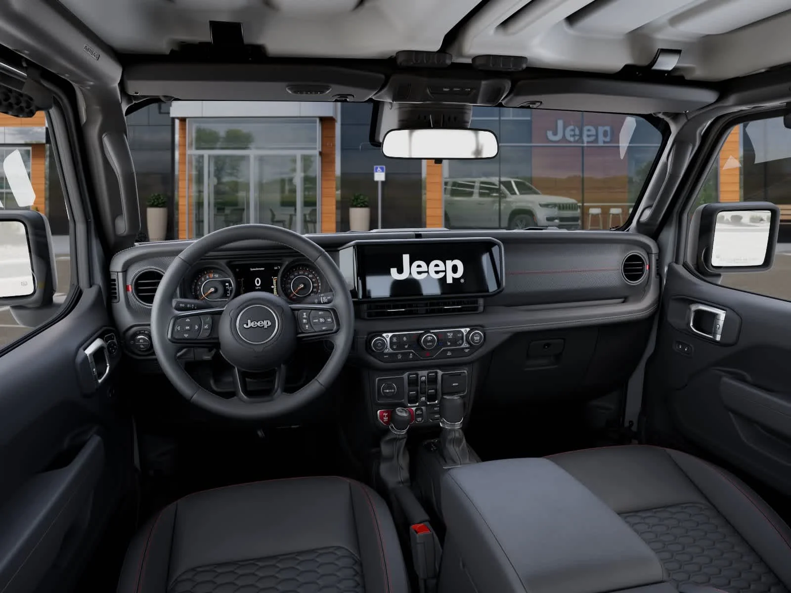 New 2026 Bright White Clearcoat Jeep Rubicon image 14