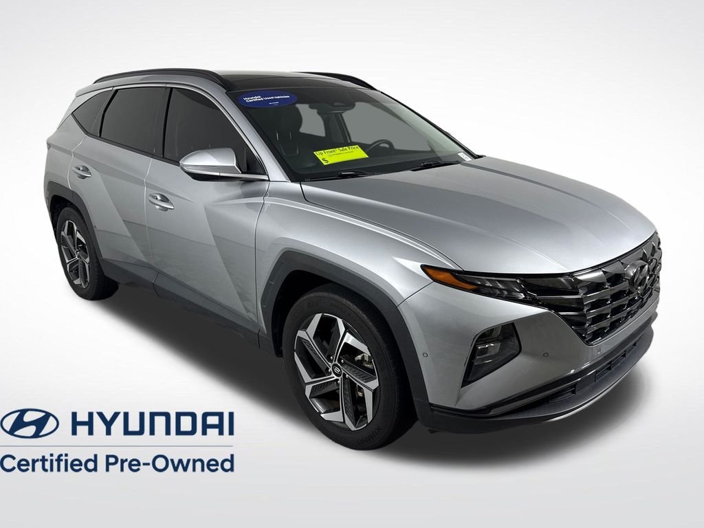 Certified Used 2023 Silver Hyundai Limited image 1