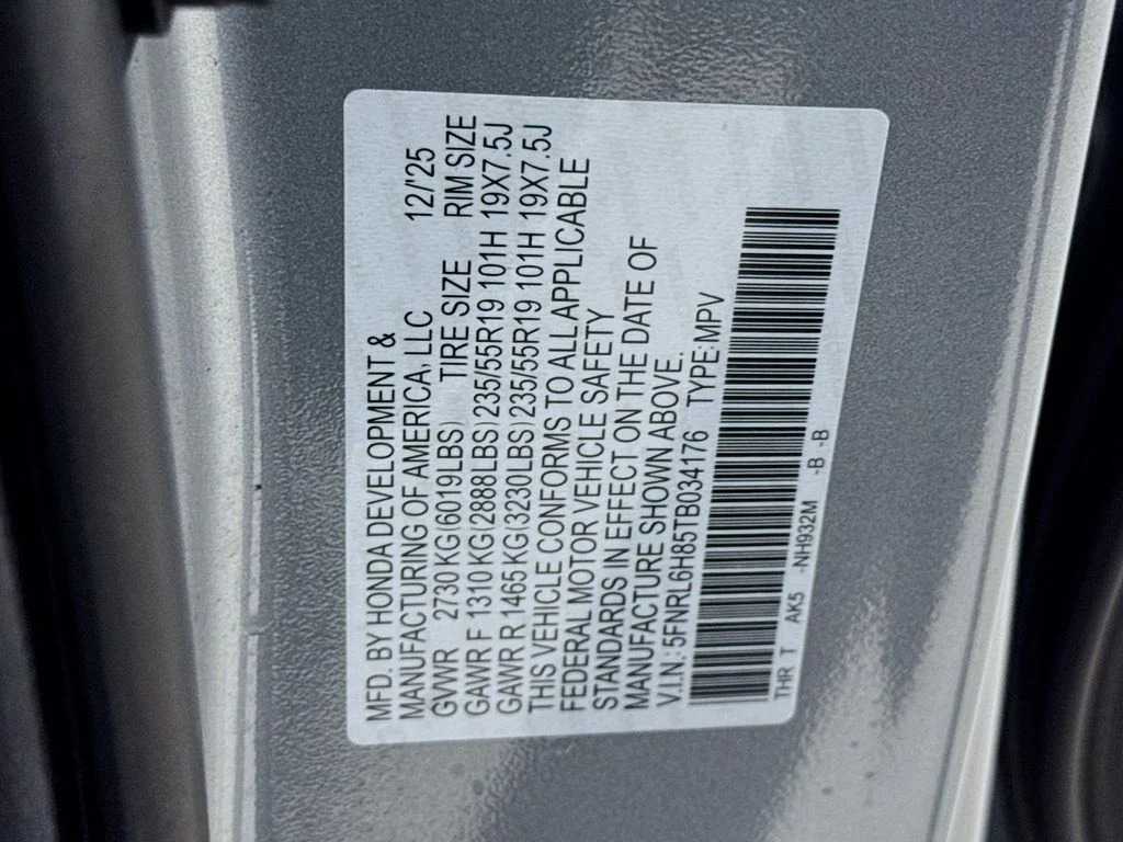 Certified Used 2026 Silver Honda Touring image 47