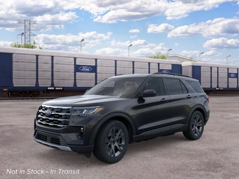 New 2026 Agate Black Metallic Ford Active image 1