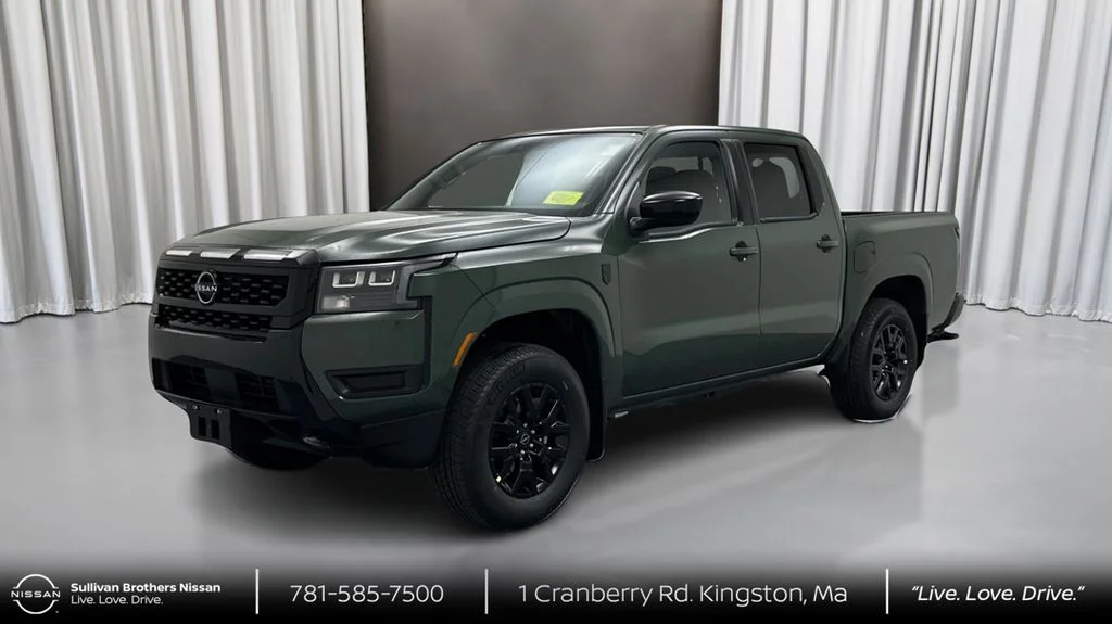 New 2026 Tactical Green Metallic Nissan Crew Cab SV image 1