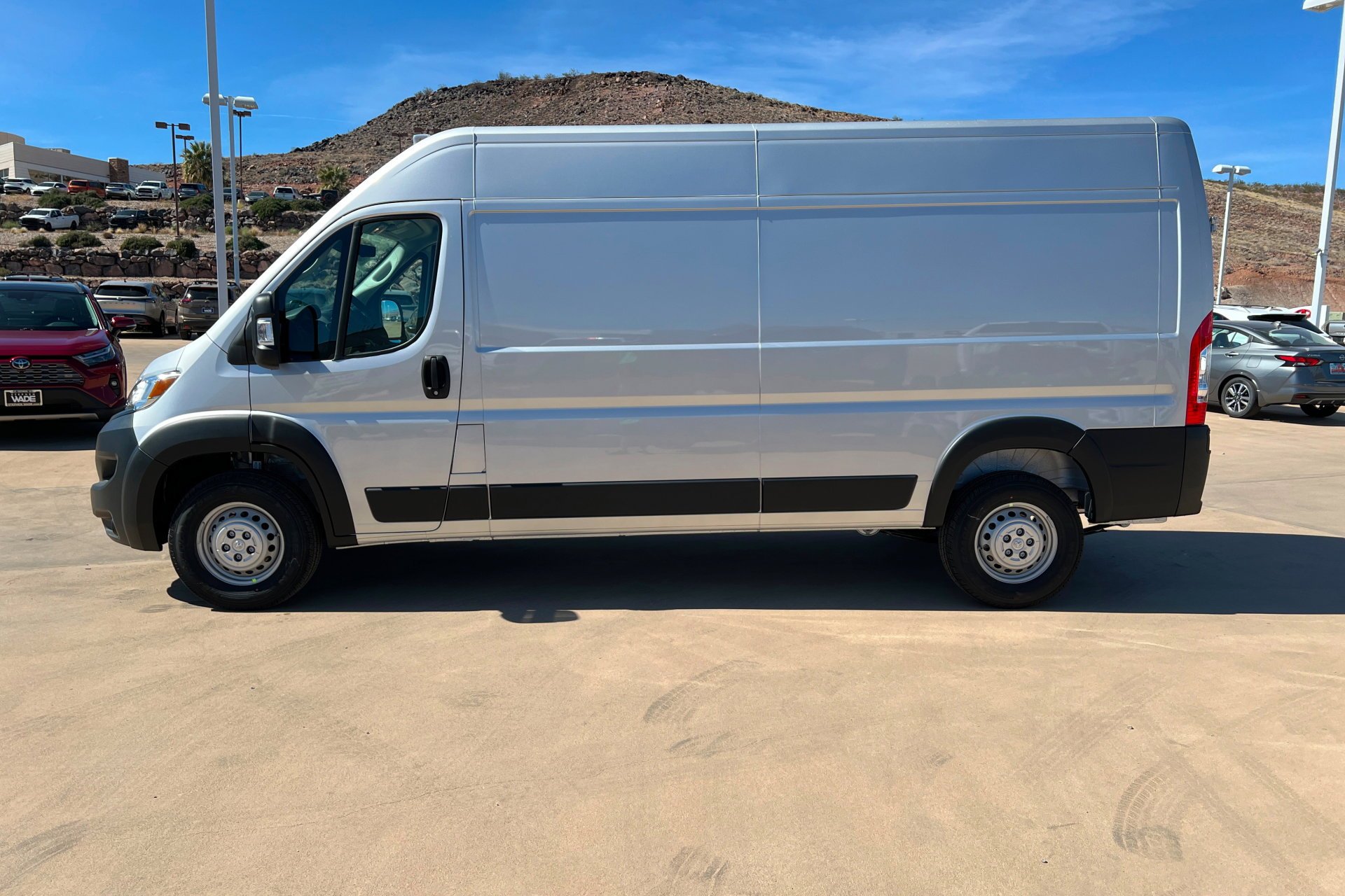 New 2026 Bright Silver Metallic Clear-Coat Exterior Paint RAM Tradesman image 2
