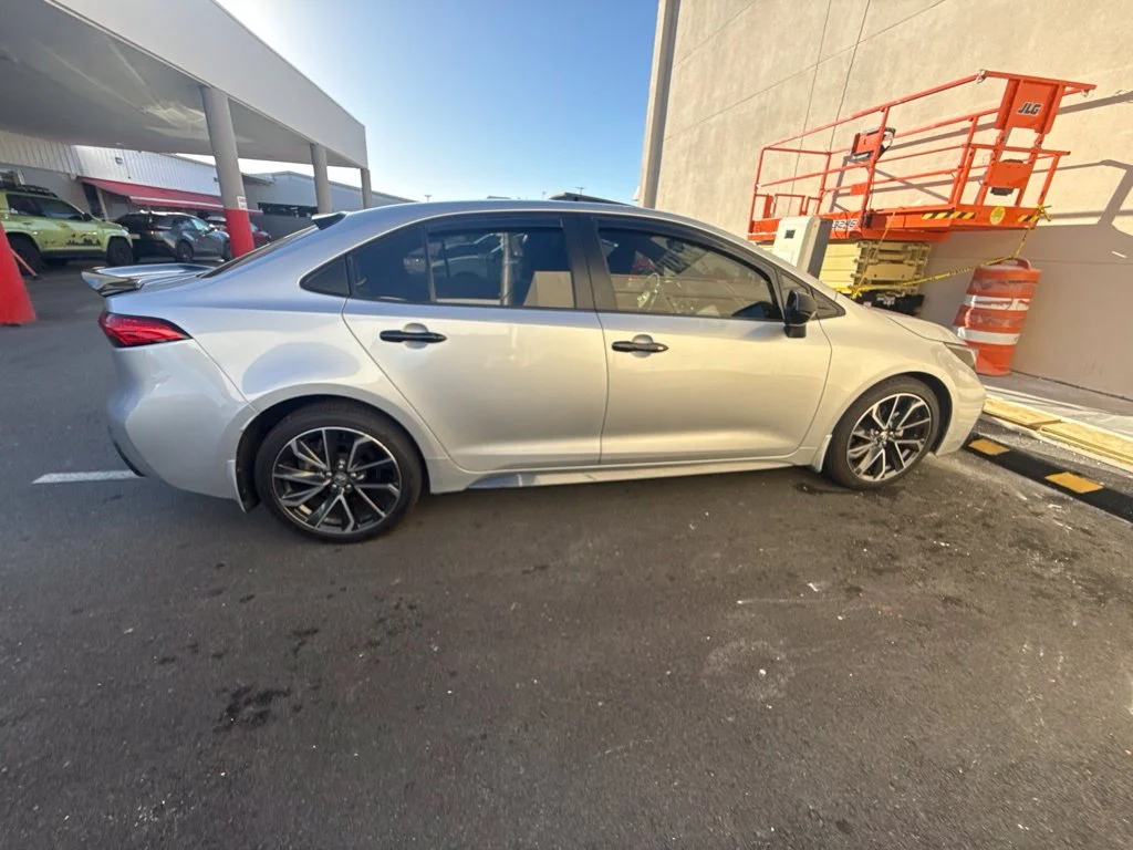 Used 2022 Silver Toyota SE image 4