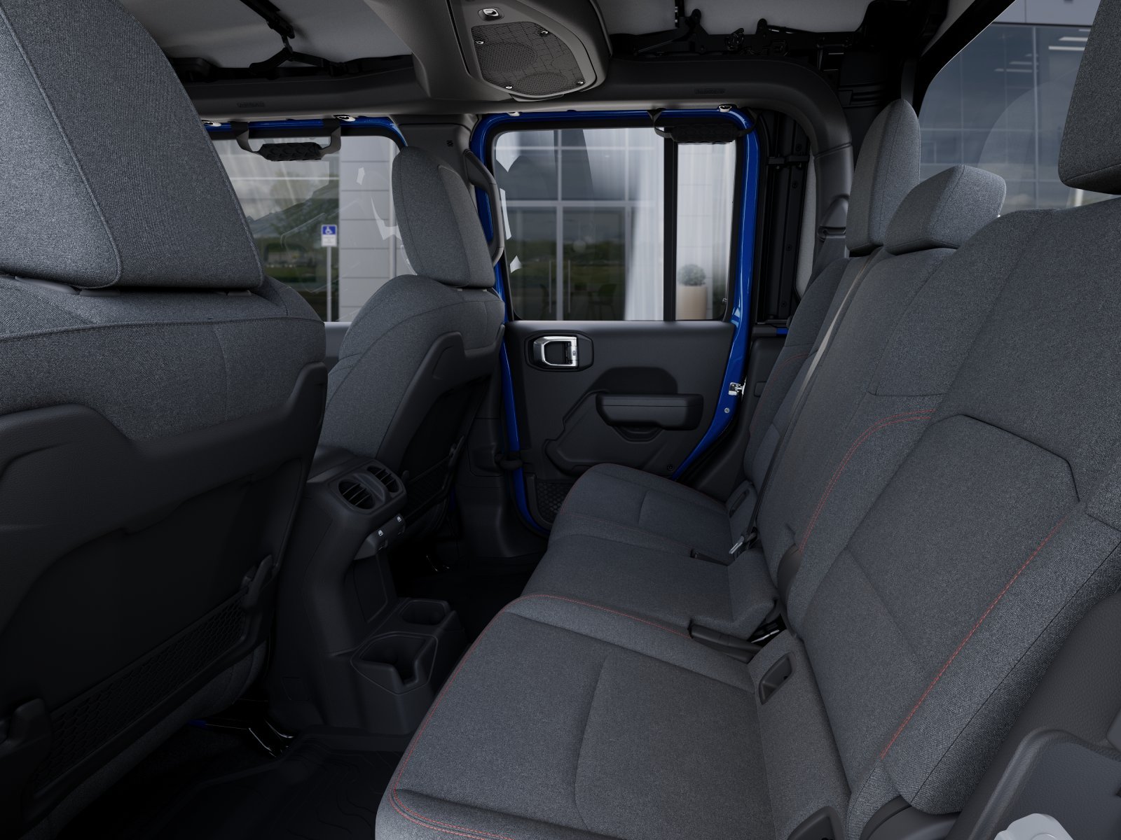 New 2026 Hydro Blue Pearl-Coat Exterior Paint Jeep Rubicon image 52