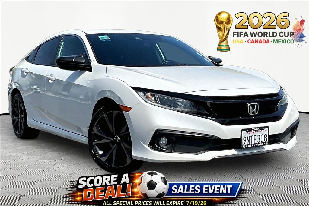 Used 2020 White Honda Sport image 1