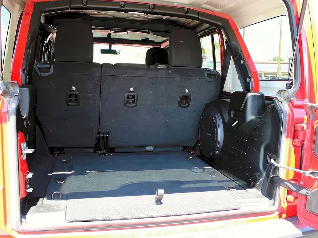 Used 2023 Firecracker Red Jeep Sahara image 9