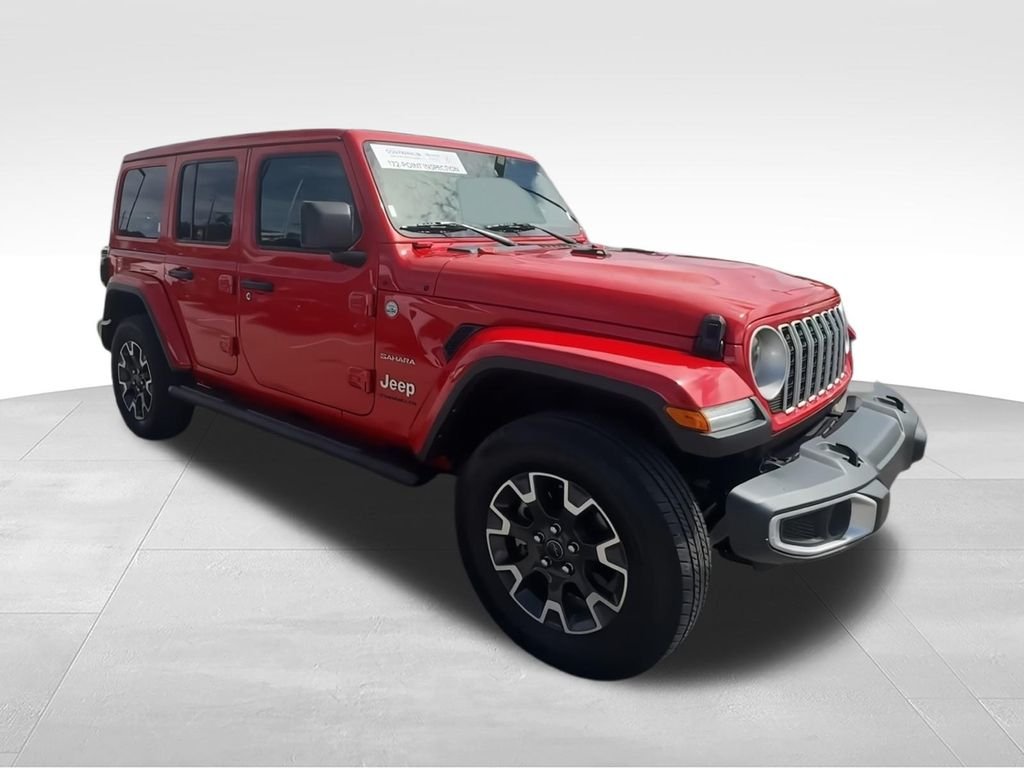 Used 2024 Red Jeep Sahara image 3