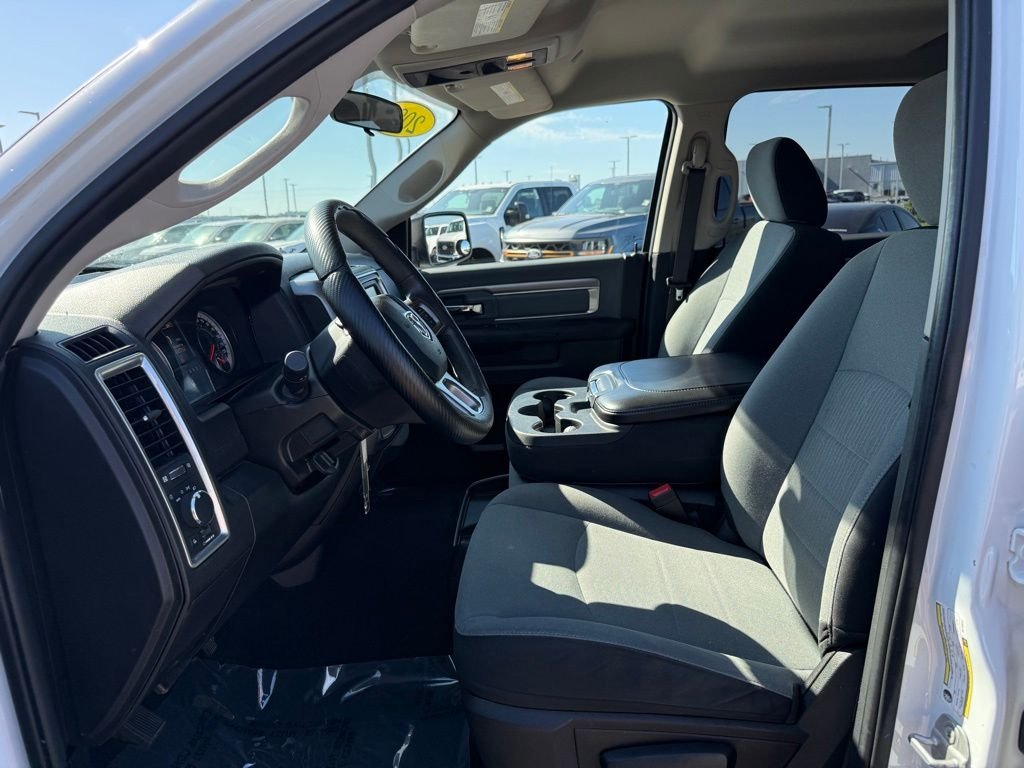 Used 2022 Bright White Clearcoat Ram SLT image 5