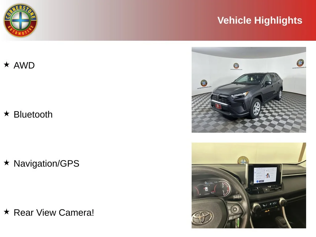 Used 2025 Toyota RAV4 LE with VIN 2T3F1RFV1SC513031 for sale in Elk River, Minnesota