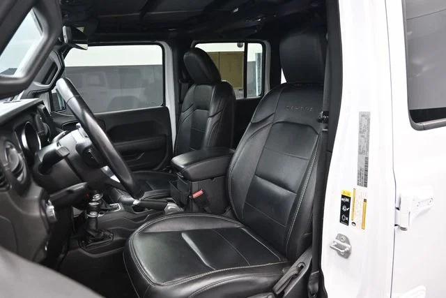 Used 2021 White Jeep Unlimited Sahara 4xe image 5