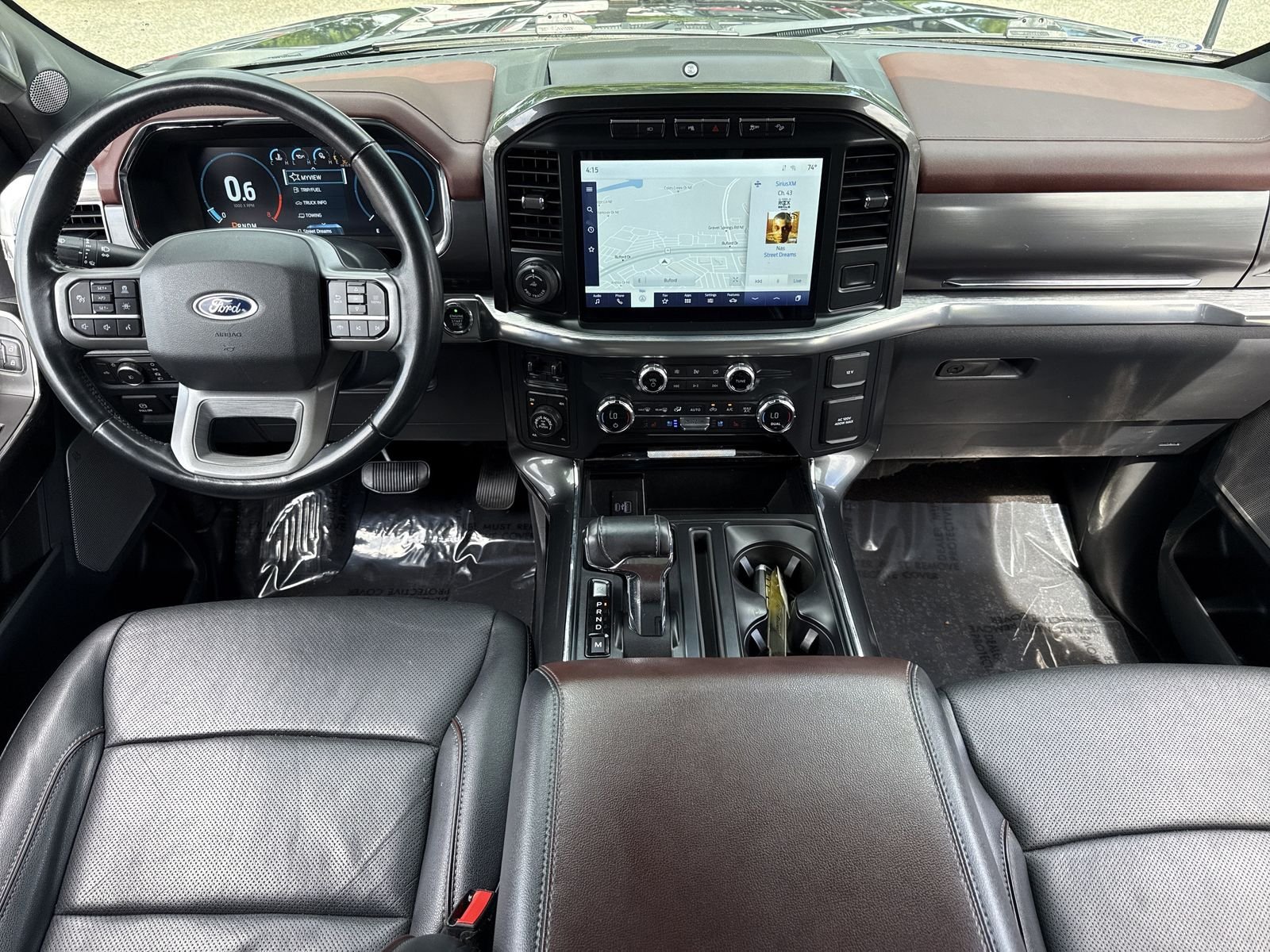 Used 2021 Black Ford Lariat image 2