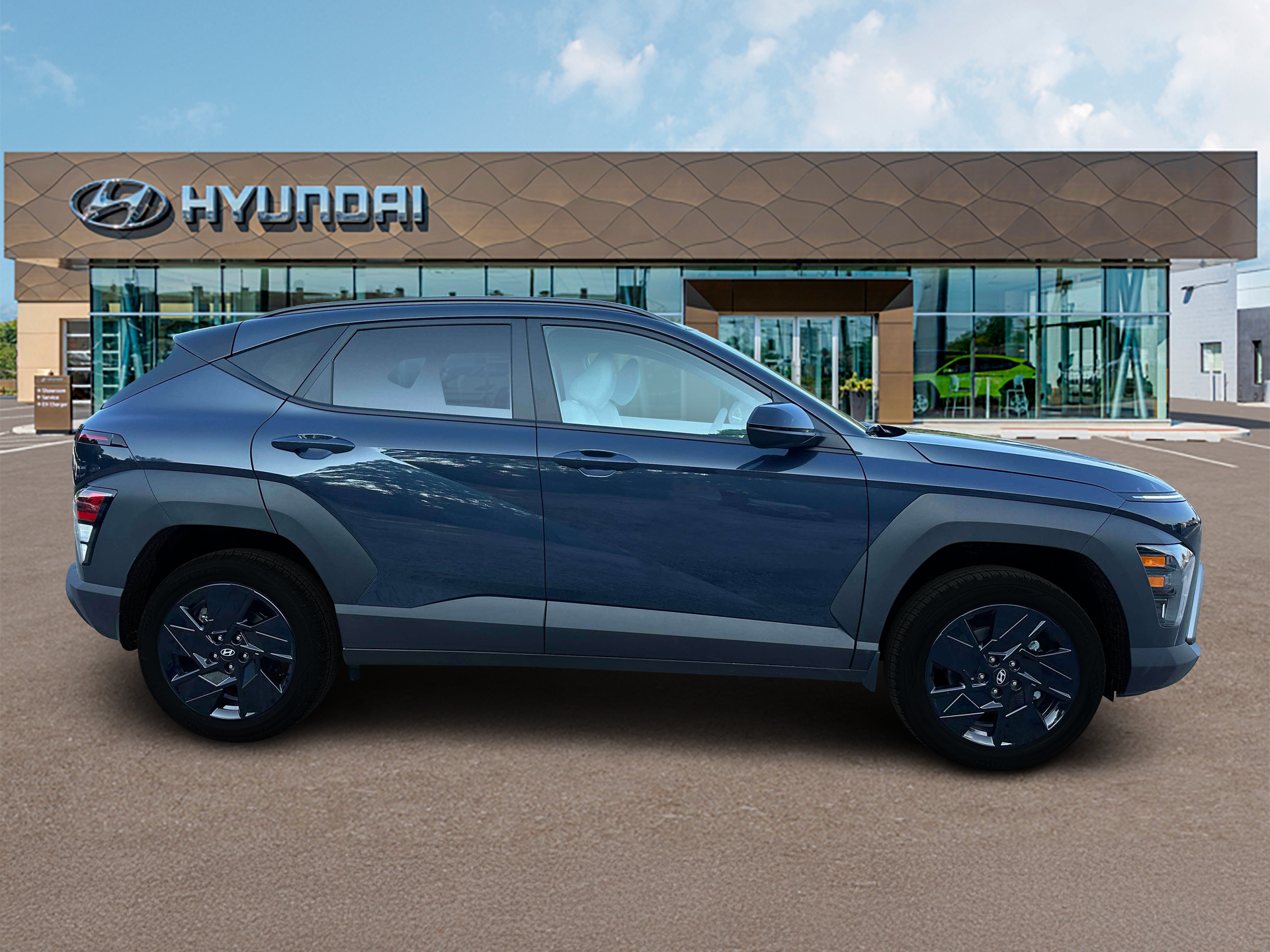 New 2027 Blue Hyundai SEL Sport AWD image 9